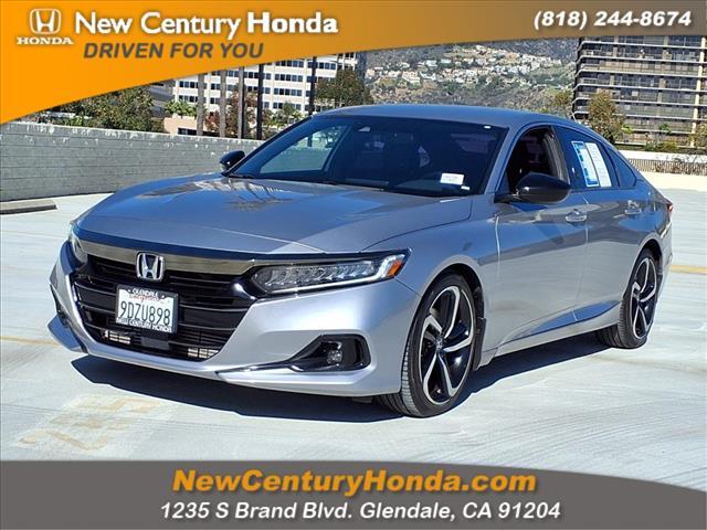 used 2022 Honda Accord car, priced at $23,673