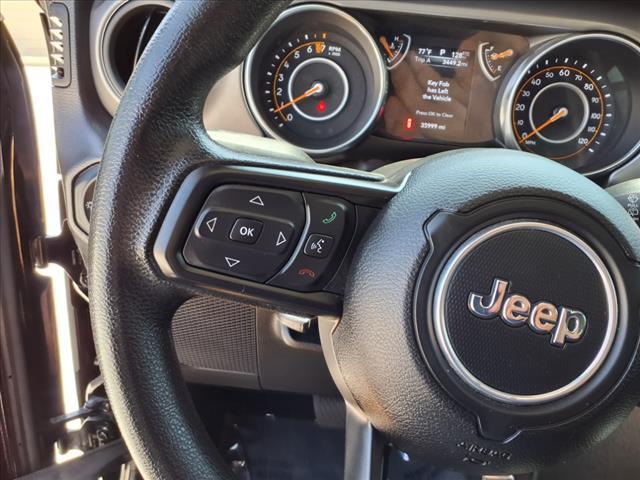 used 2022 Jeep Wrangler car, priced at $27,995