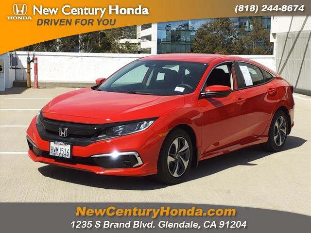 used 2021 Honda Civic car, priced at $19,495