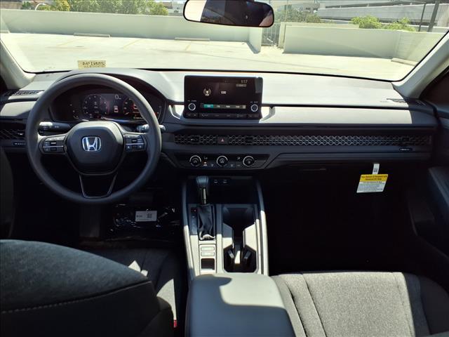 new 2025 Honda Accord car, priced at $29,445