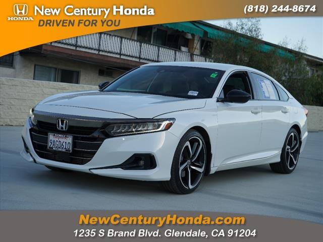 used 2022 Honda Accord car, priced at $26,490