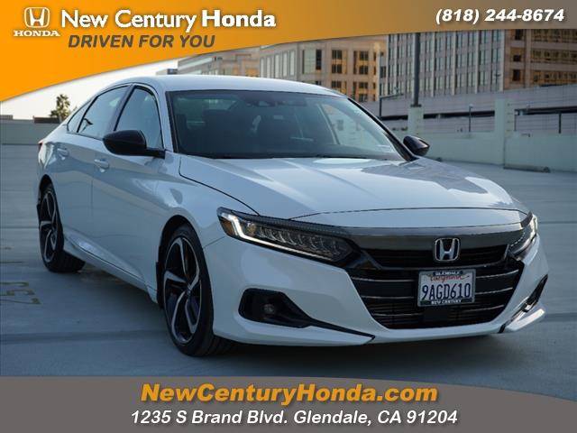 used 2022 Honda Accord car, priced at $26,490