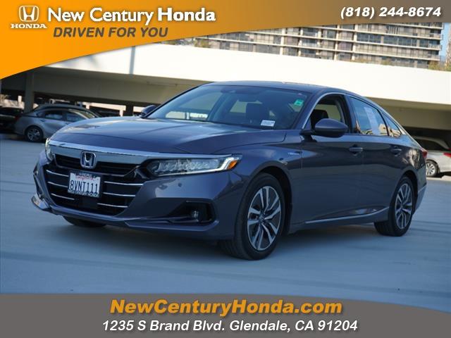 used 2021 Honda Accord Hybrid car, priced at $27,190