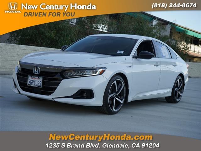 used 2022 Honda Accord Hybrid car, priced at $26,995