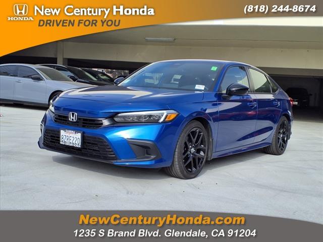 used 2022 Honda Civic car, priced at $23,490