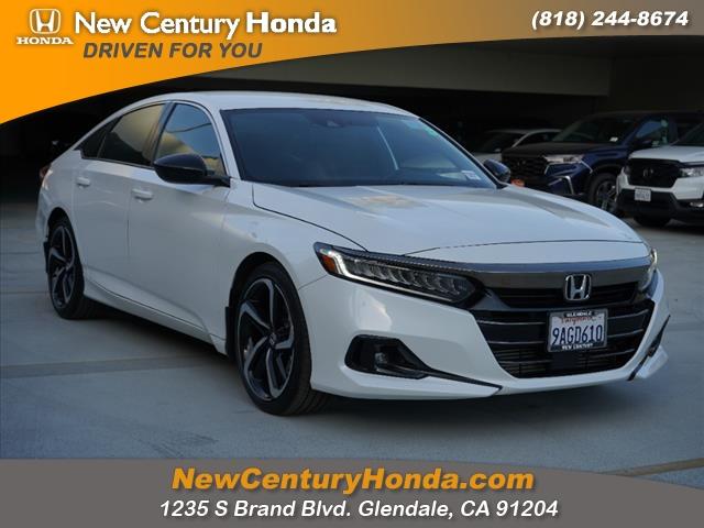 used 2022 Honda Accord car, priced at $26,990