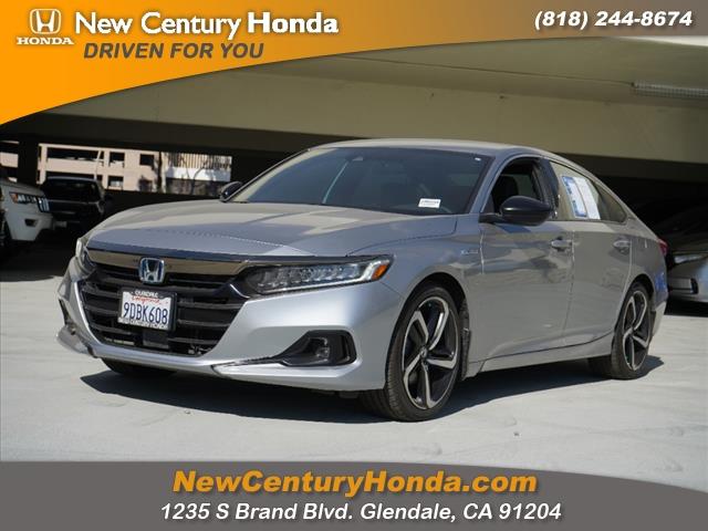 used 2022 Honda Accord Hybrid car, priced at $21,995