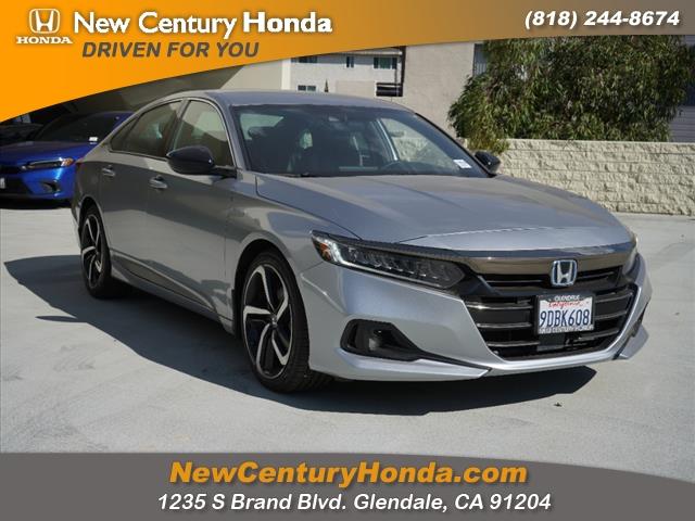 used 2022 Honda Accord Hybrid car, priced at $21,995