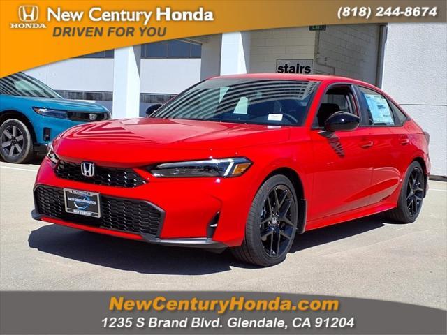 new 2025 Honda Civic car, priced at $27,345