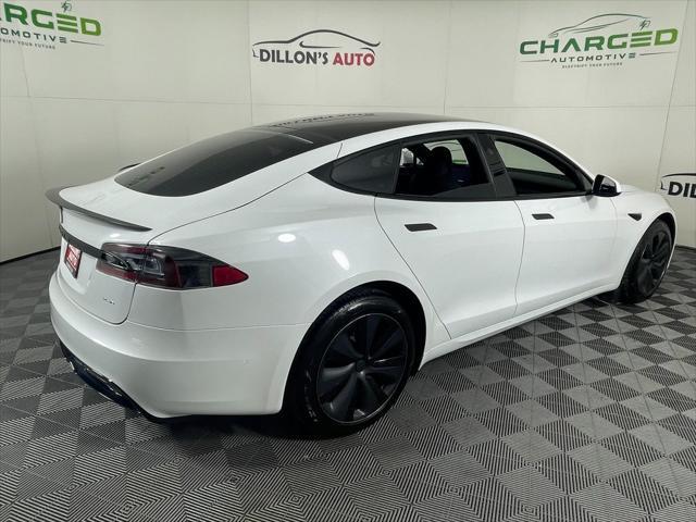 used 2021 Tesla Model S car, priced at $61,900