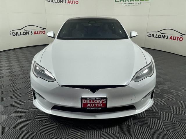 used 2021 Tesla Model S car, priced at $61,900