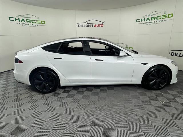 used 2021 Tesla Model S car, priced at $61,900