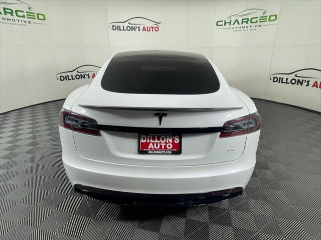 used 2021 Tesla Model S car, priced at $61,900