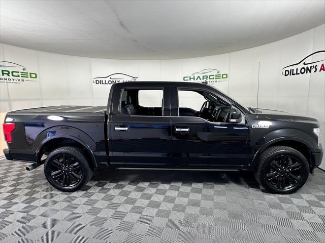 used 2018 Ford F-150 car, priced at $38,900