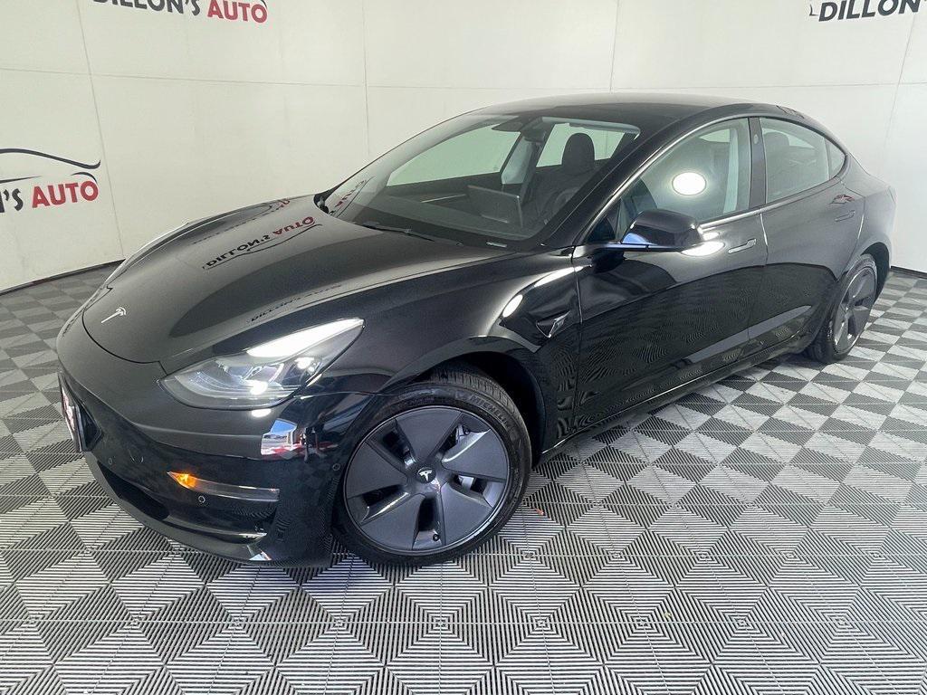 used 2022 Tesla Model 3 car, priced at $27,980