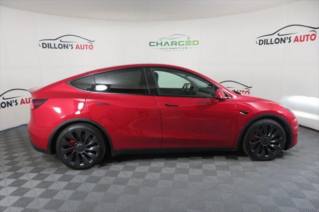used 2021 Tesla Model Y car, priced at $32,490