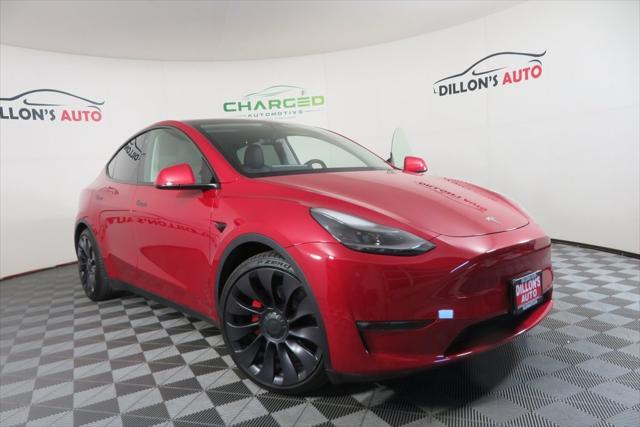 used 2021 Tesla Model Y car, priced at $32,490