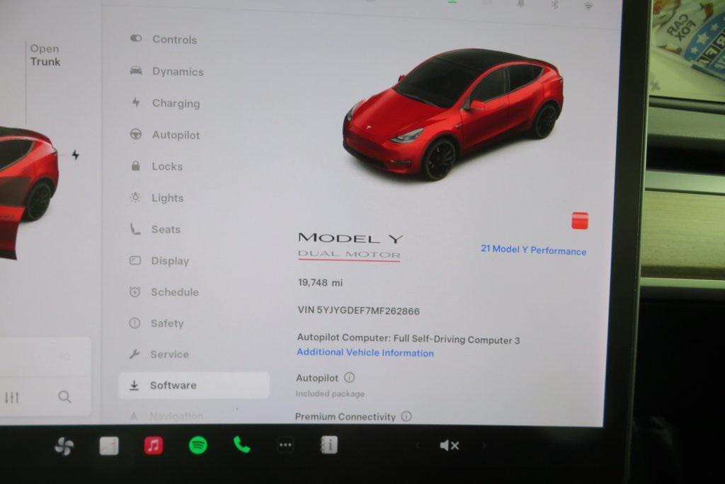 used 2021 Tesla Model Y car, priced at $30,790