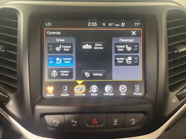 used 2018 Jeep Cherokee car, priced at $21,980