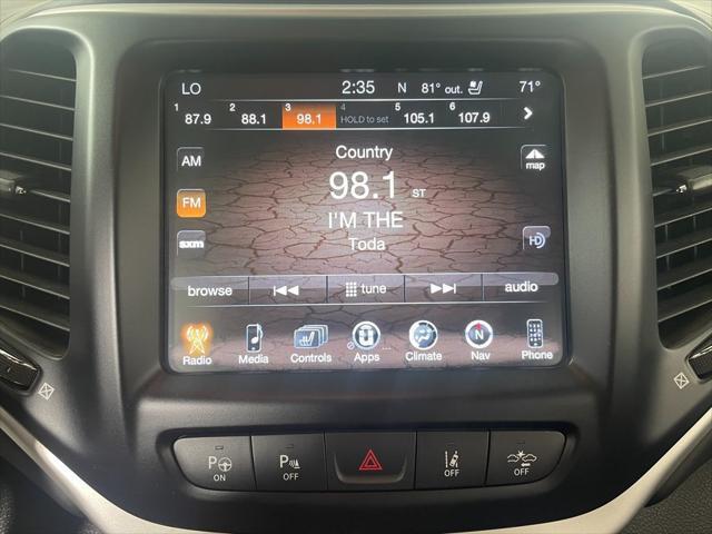 used 2018 Jeep Cherokee car, priced at $21,980
