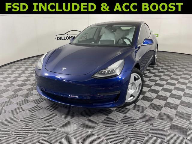 used 2018 Tesla Model 3 car, priced at $23,900