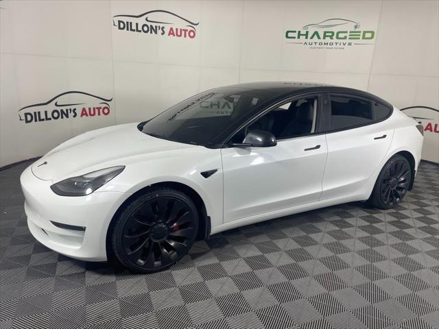 used 2023 Tesla Model 3 car, priced at $36,250