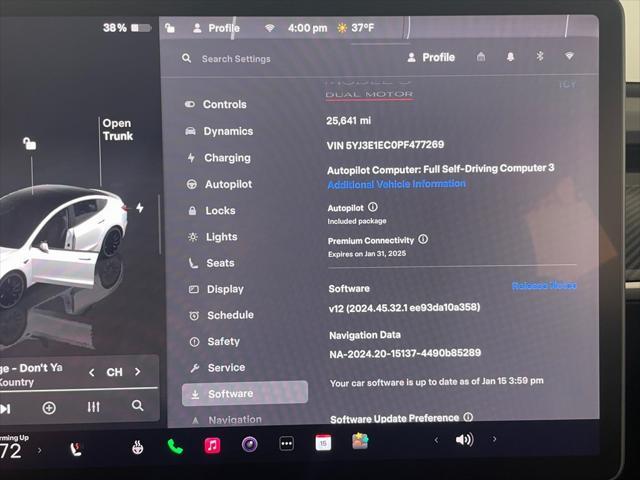 used 2023 Tesla Model 3 car, priced at $36,250