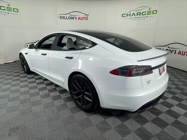 used 2021 Tesla Model S car, priced at $64,900