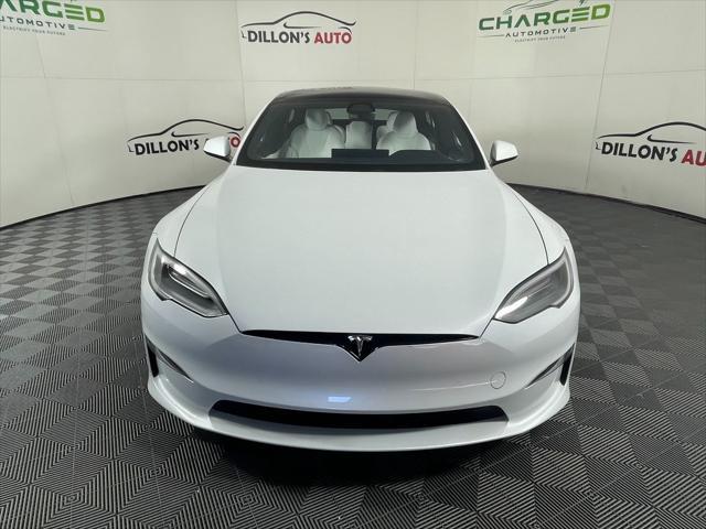 used 2021 Tesla Model S car, priced at $64,900