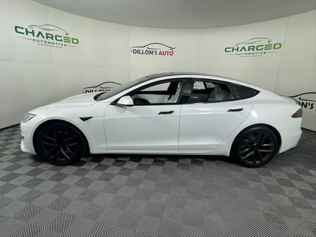 used 2021 Tesla Model S car, priced at $64,900