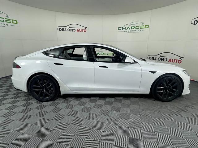 used 2021 Tesla Model S car, priced at $64,900