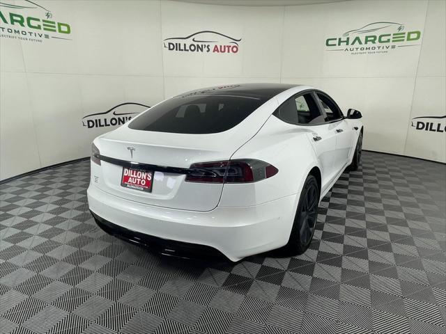 used 2021 Tesla Model S car, priced at $44,900