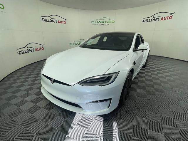 used 2021 Tesla Model S car, priced at $44,900