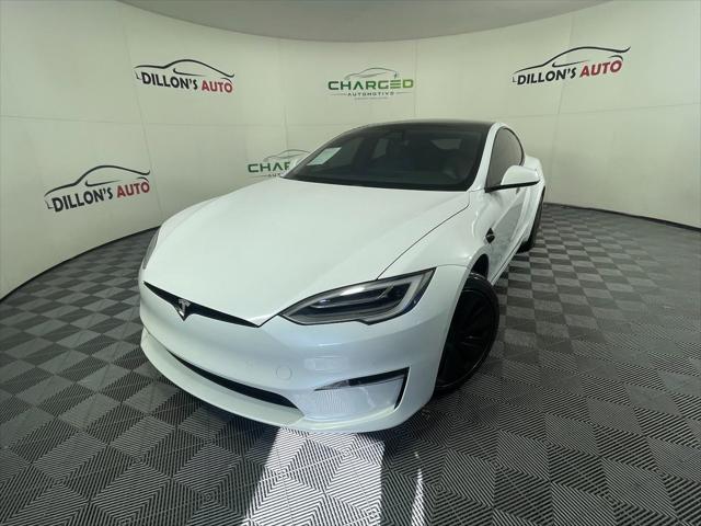 used 2021 Tesla Model S car, priced at $44,900