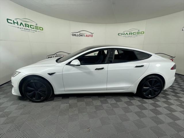 used 2021 Tesla Model S car, priced at $44,900