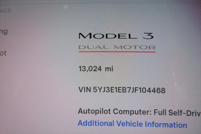 used 2018 Tesla Model 3 car, priced at $24,980