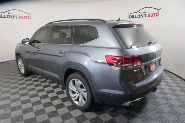 used 2021 Volkswagen Atlas car, priced at $25,490