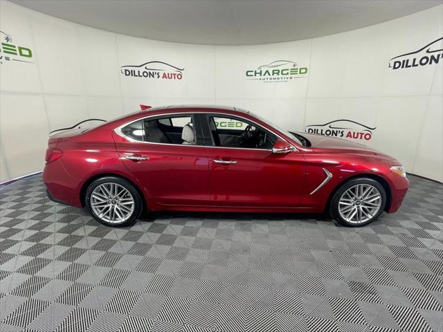 used 2021 Genesis G70 car, priced at $25,900