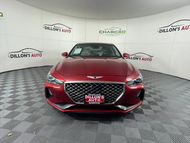 used 2021 Genesis G70 car, priced at $25,900