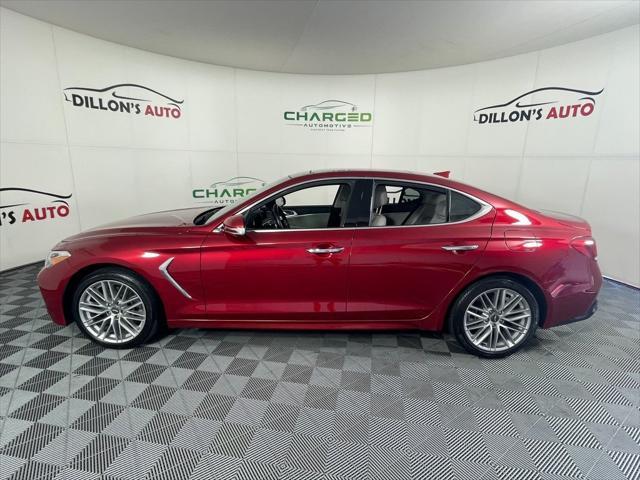 used 2021 Genesis G70 car, priced at $25,900