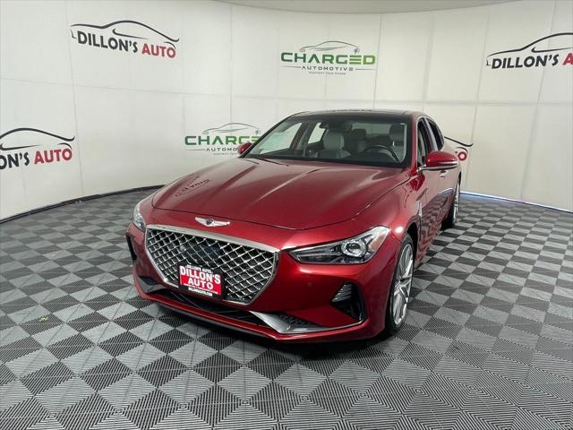 used 2021 Genesis G70 car, priced at $25,900