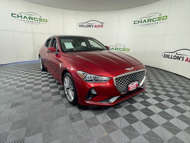 used 2021 Genesis G70 car, priced at $25,900