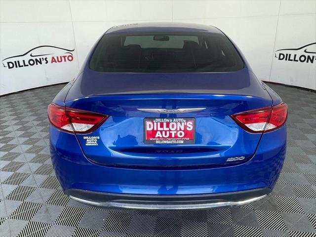 used 2016 Chrysler 200 car, priced at $7,500