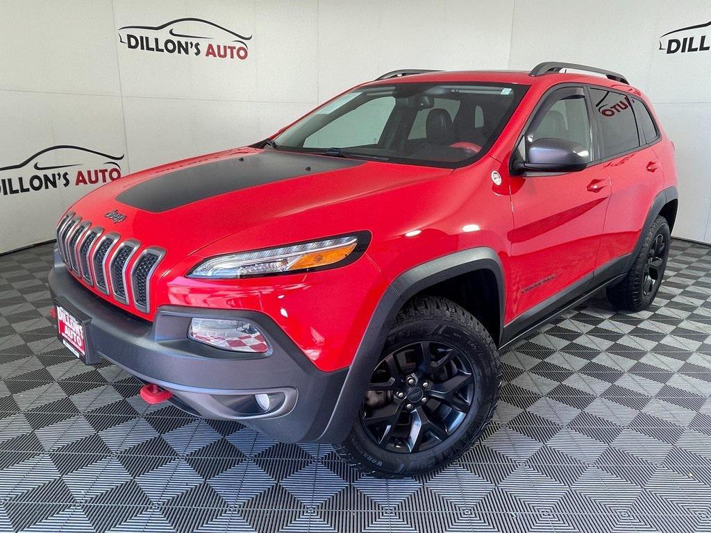 used 2017 Jeep Cherokee car, priced at $15,980