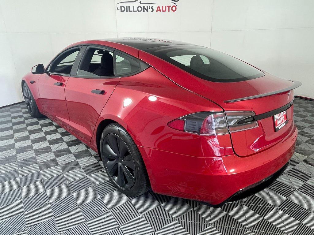 used 2021 Tesla Model S car, priced at $58,980