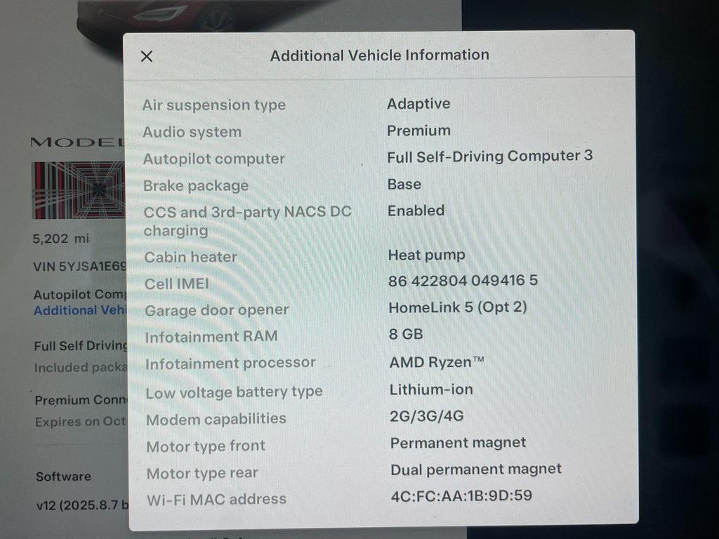 used 2021 Tesla Model S car, priced at $58,980