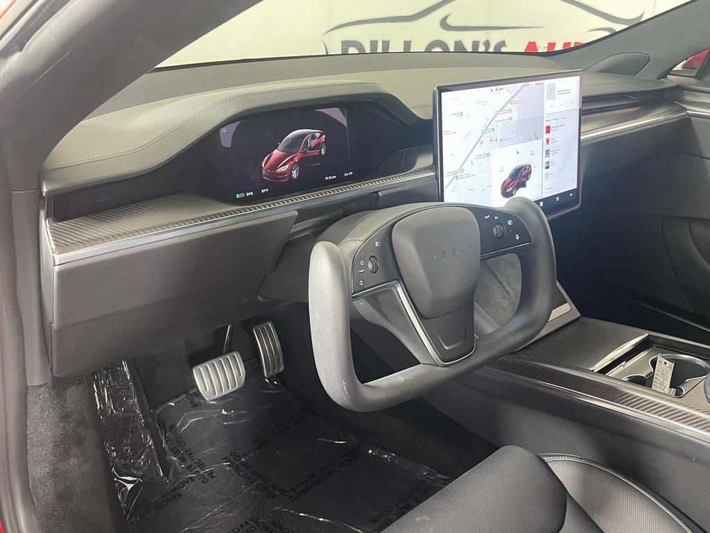 used 2021 Tesla Model S car, priced at $58,980