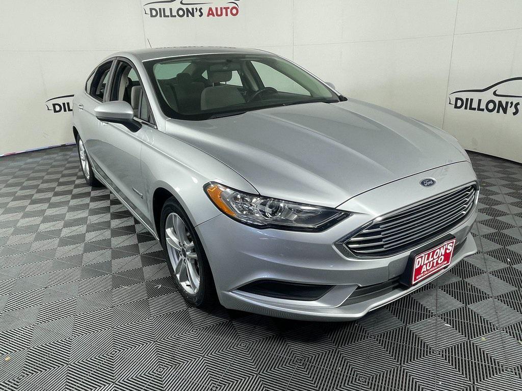 used 2018 Ford Fusion Hybrid car, priced at $16,390