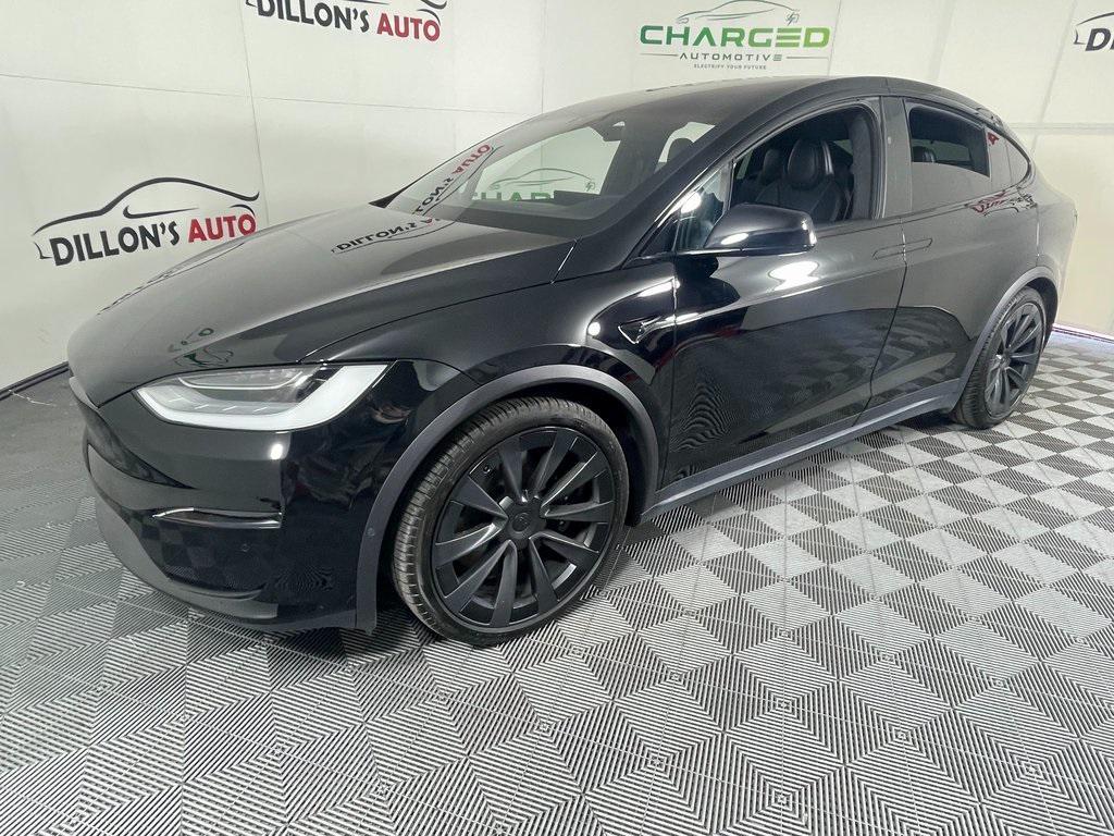 used 2022 Tesla Model X car, priced at $51,980