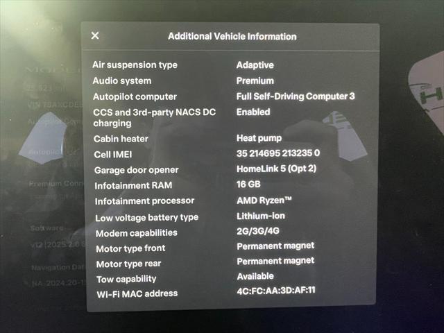 used 2022 Tesla Model X car, priced at $55,980